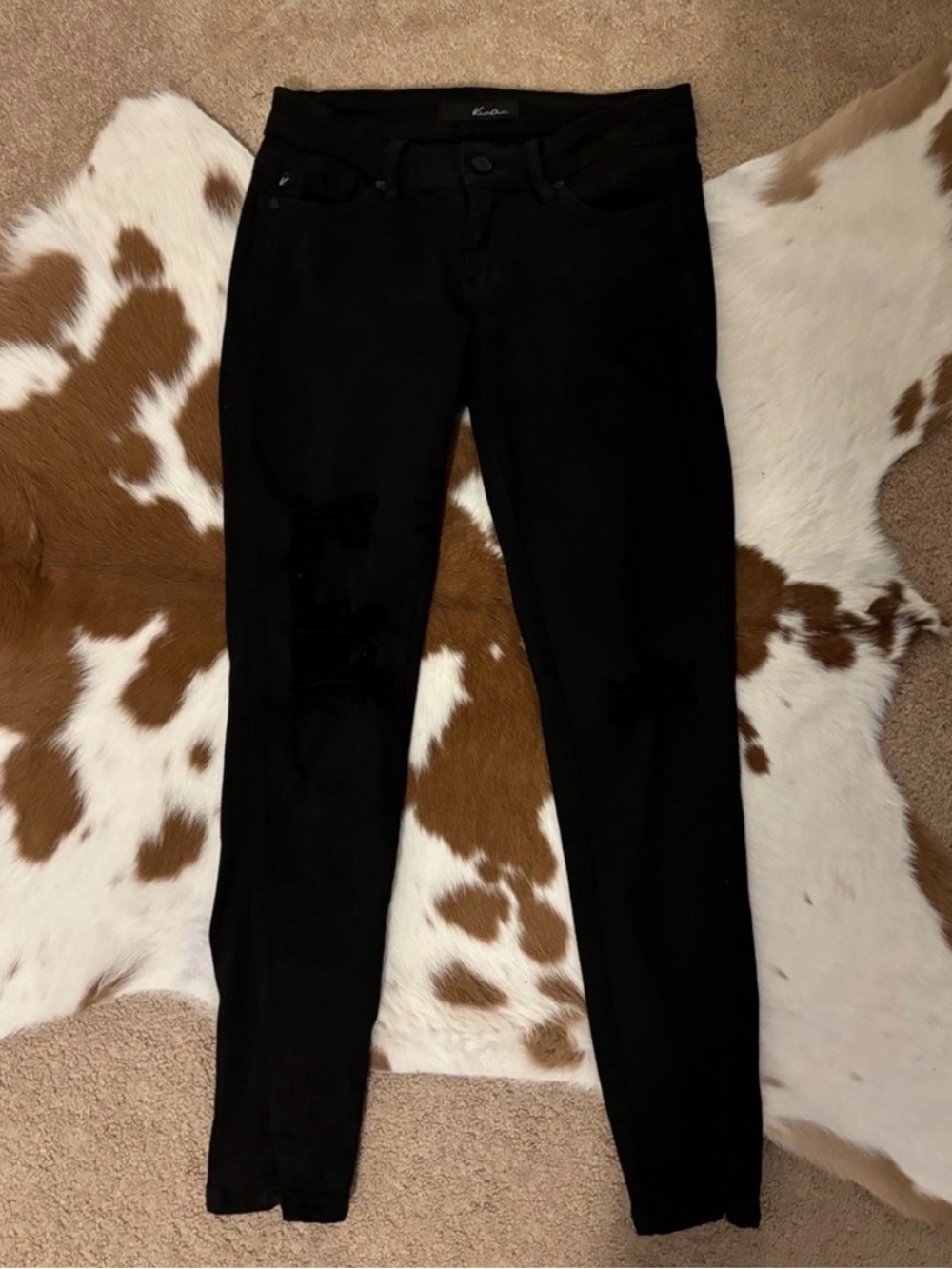 KanCan Black ripped Skinny Jeans